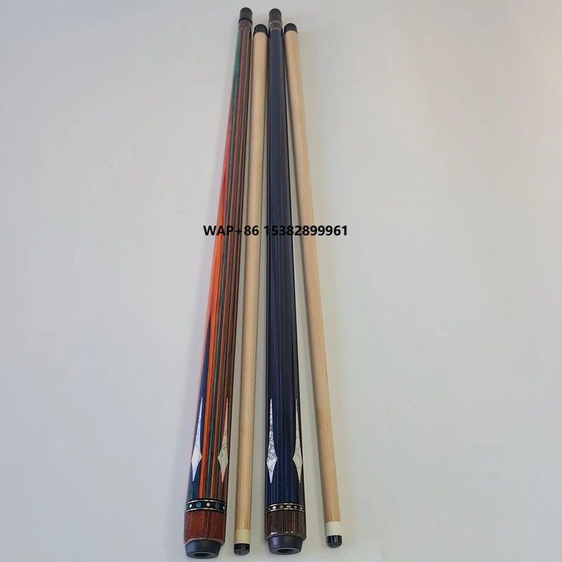 

Jassinry High Grade Handmade Technology Wood Inlay Billiards Carom Cue Sticks 142cm 12mm Tip for 3 Cushion 3/8-10 Joint Cues