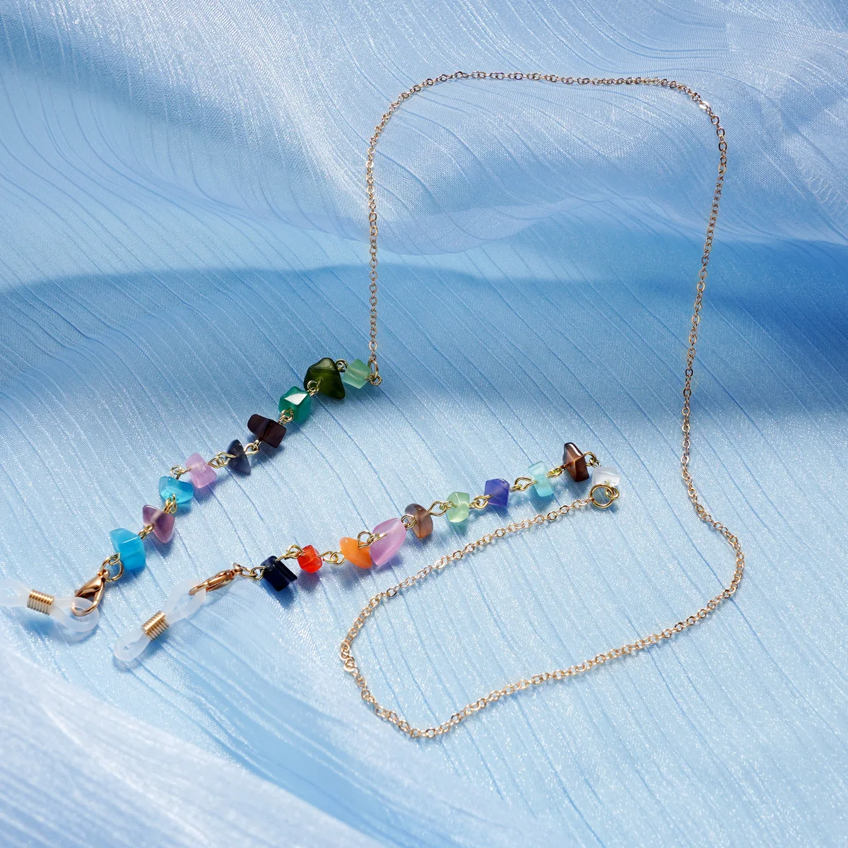 2022 New Fashion glass Strap Beaded Mask Chain Reading Glasses Sunglasses Spectacles Holder Neck Cord Stra