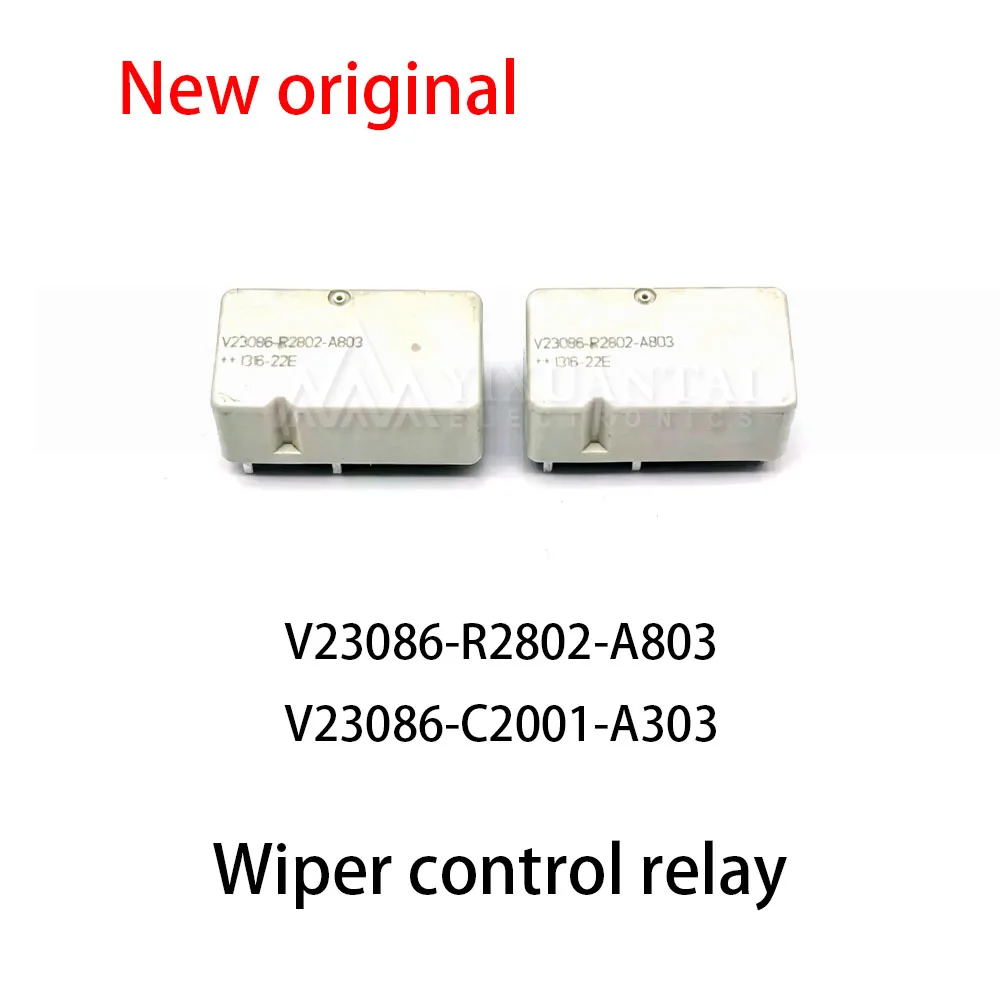 5Pcs V23086-R2802-A803 V23086-C2001-A303 Wiper control relay 10 pin