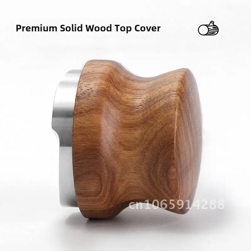 

Adjustable Stainless Steel Coffee Cloth Powder Machine Rosewood Three-Ply Compound Hammer Filler