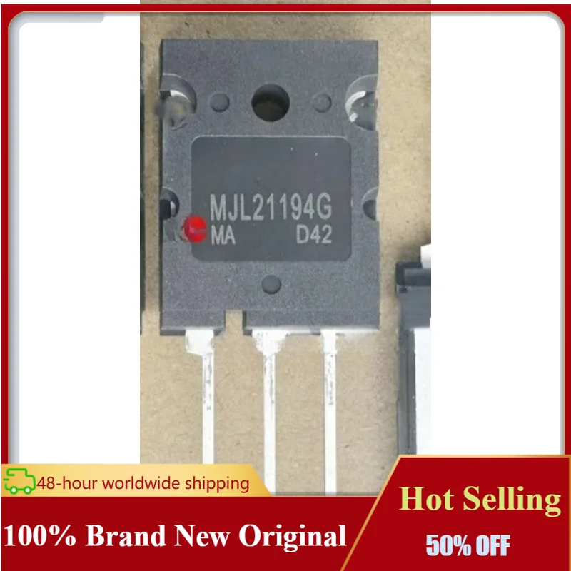10PCS  100% New Original JSMC MJL21193G/MJL21194G MJL21193G MJL21194G TO-3PL Bipolar Transistors Hot Selling