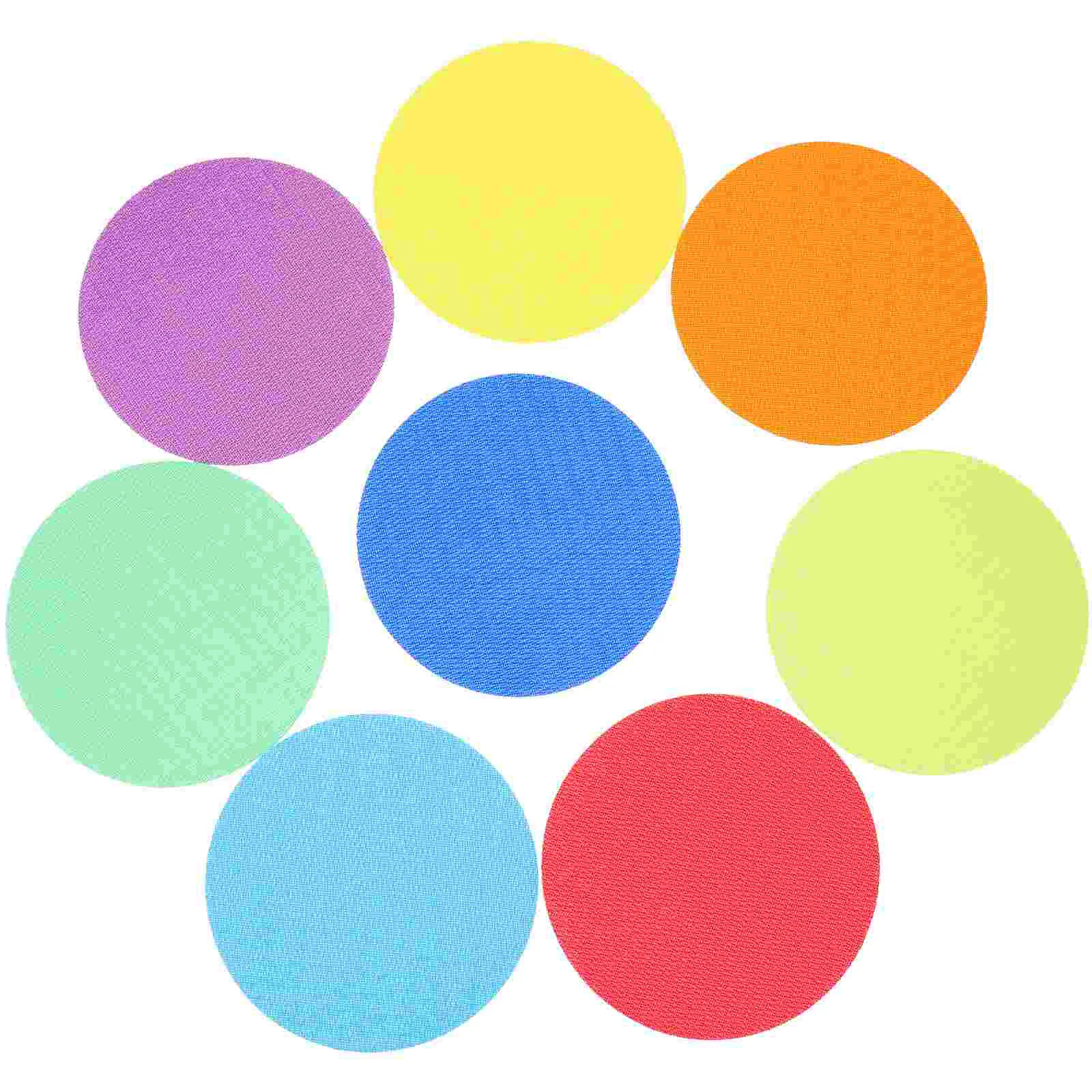 

36 Pcs Learning Toys Carpet Dots Area Rugs Markers Round Marking Stickers Floor Classroom Supplies