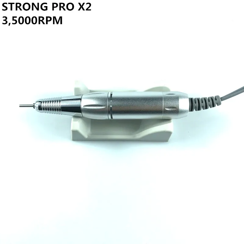 2019ใหม่กล่องควบคุม210ที่แข็งแกร่ง35000RPM handpiece Pro X2 65W ดอกสว่านตะไบเล็บเครื่องเป่าเล็บทำเล็บเท้าแบบไฟฟ้า