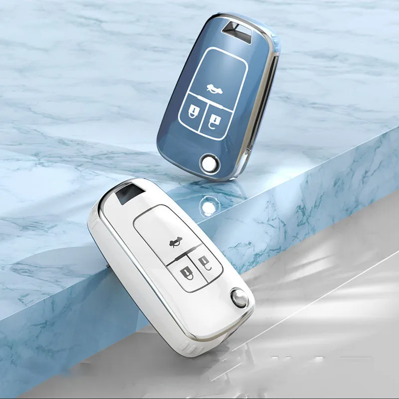 

Fashion TPU Car Key Case Cover for Buick for Chevrolet Cruze Aveo Trax Opel Astra Corsa Meriva Zafira Antara J Car Accessories