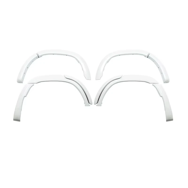 

Car ABS Wheel Eyebrow Arches Fender Flares 6pcs Black/White Fit for Cruiser 2008-2020