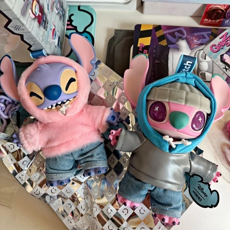 Echte Stich Gen Z Street Serie Blind Box Figur Nette Vinyl Puppe Anhänger Plüsch Überraschung Tasche Spielzeug Kinder Handgemachte Ornament Geschenk