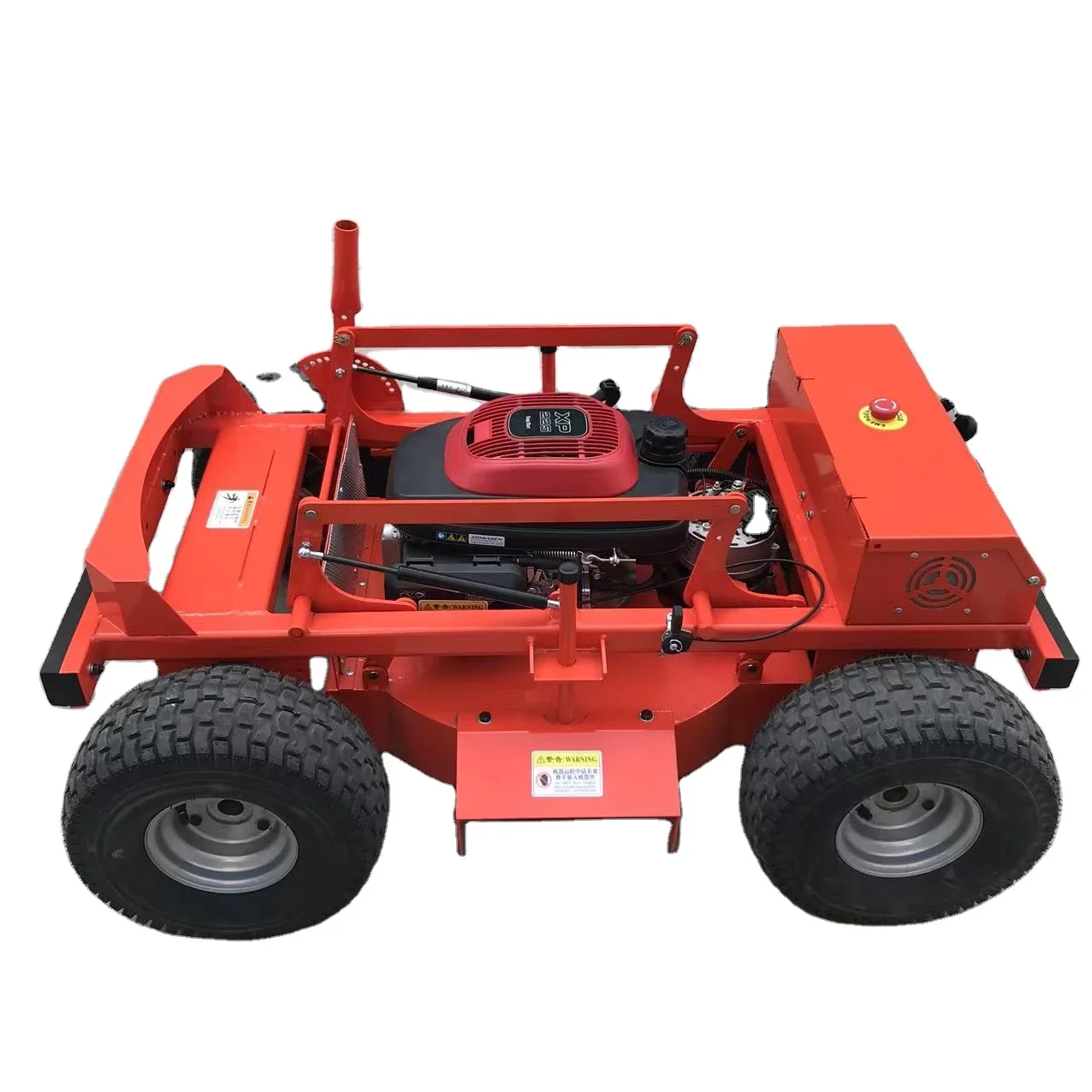 

Wheeled Robot Lawnmower Self-Propelled Remote Control Garden Lawn Mower Automated Lawn Mower