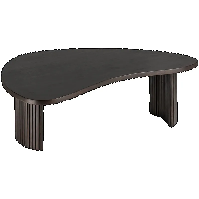 

Solid wood special-shaped coffee table set, high style