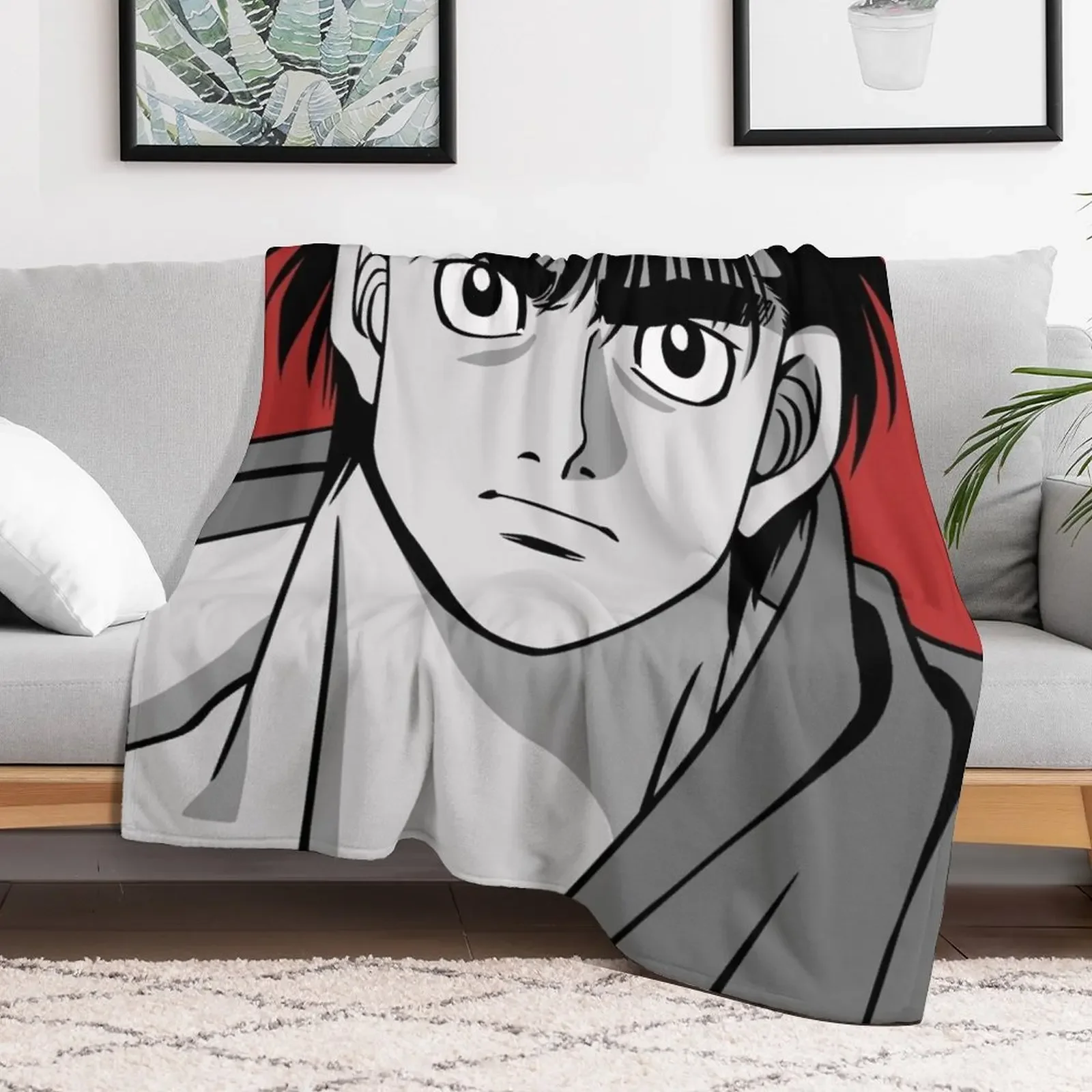 Ippo Throw Blanket Stylish Decor Blanket Gift for Friends Roommate