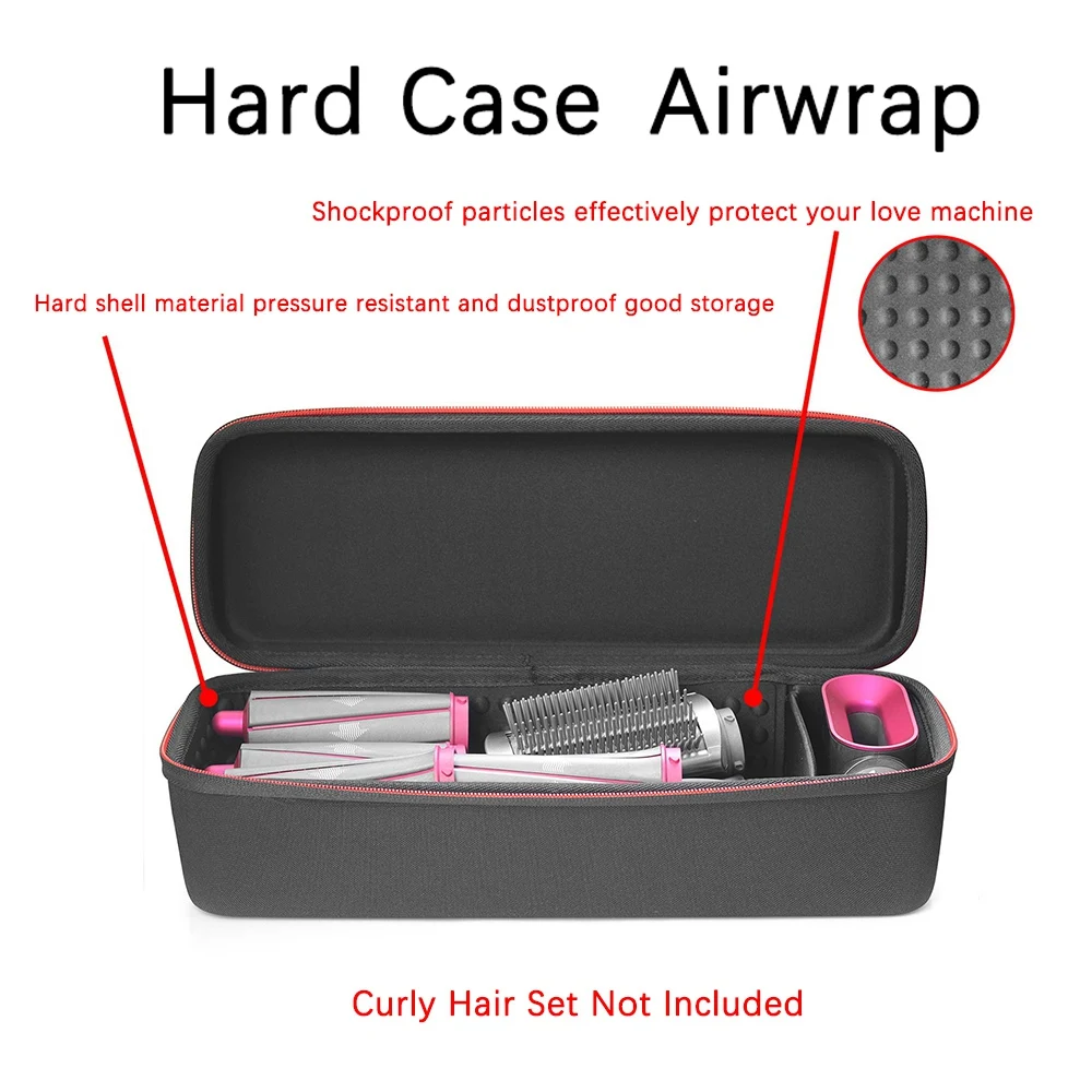 AA11-حافظة صلبة لمجفف الشعر دايسون Airwrap الأسرع من الصوت حقيبة تخزين صلبة للسفر ملحقات مجفف الشعر مصفف كامل