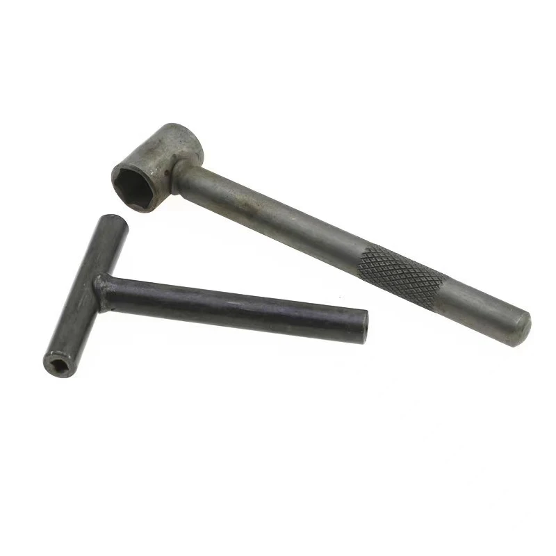 Motorcycle Engine Valve Adjustment Tool Square Hexagon Socket T Spanner Valve Screw Wrench 8mm 9mm 10mm Feeler Gauge 0.02 to 1mm