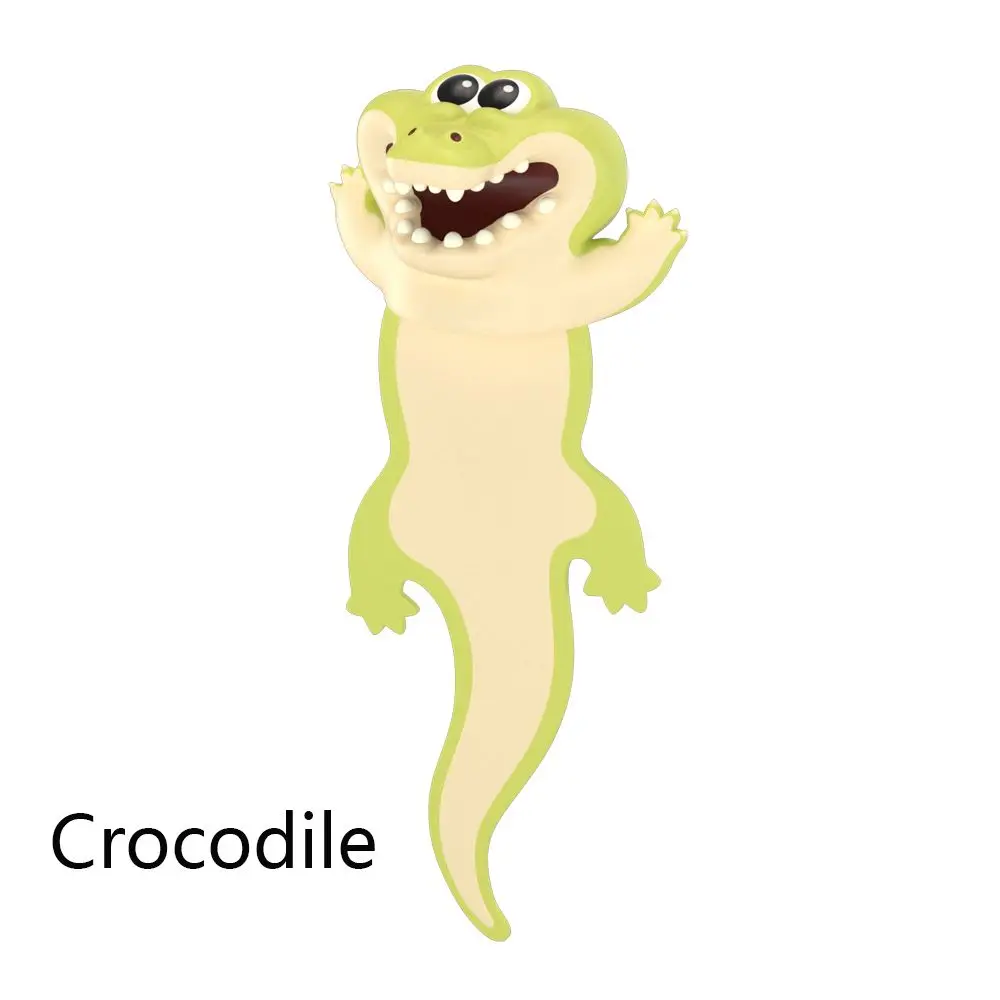 PVC Stereo Office Indexes Stationery Tools Animal Marker 3D Bookmarks Learning Gift Reading Labels Book Mark