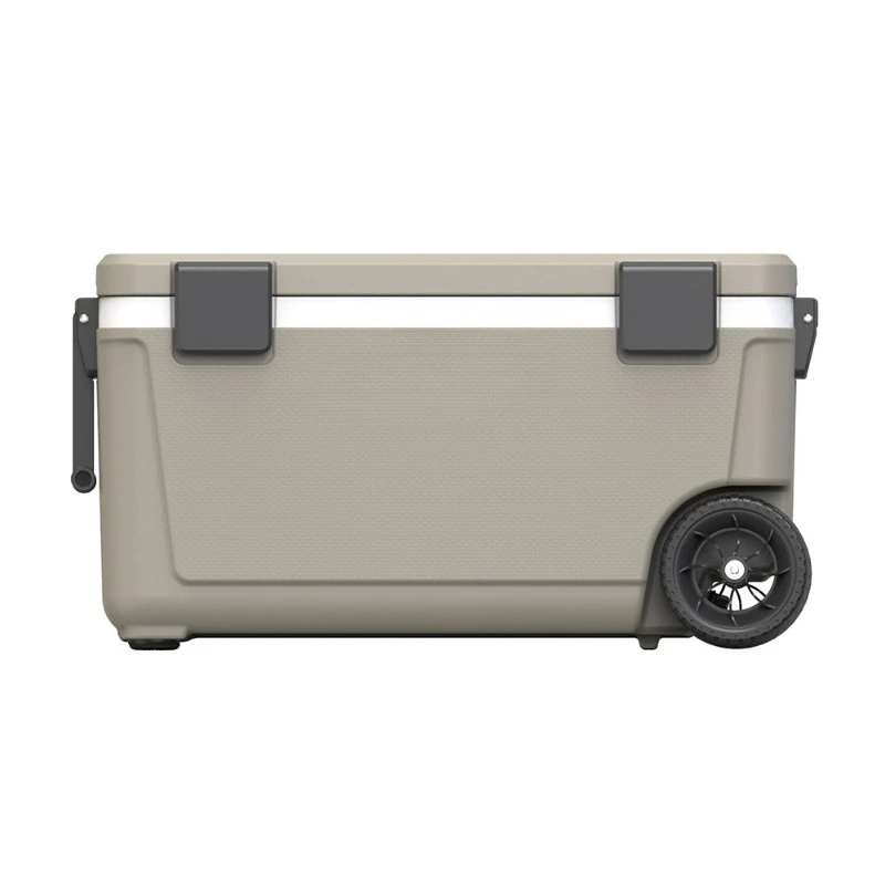 

70QT/66.5L large liter ice cube insulation and preservation car refrigerator food outdoor camping blow molding refrigerator