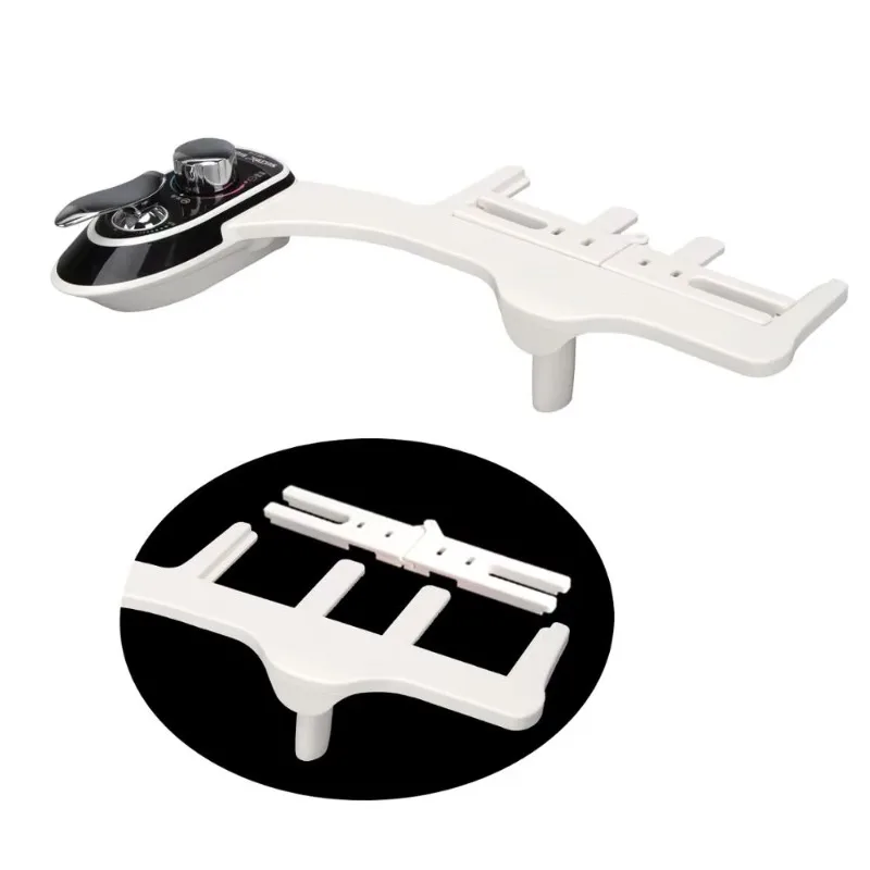 Mechanical modern wall-mounted hot and cold water bidet with self-cleaning function