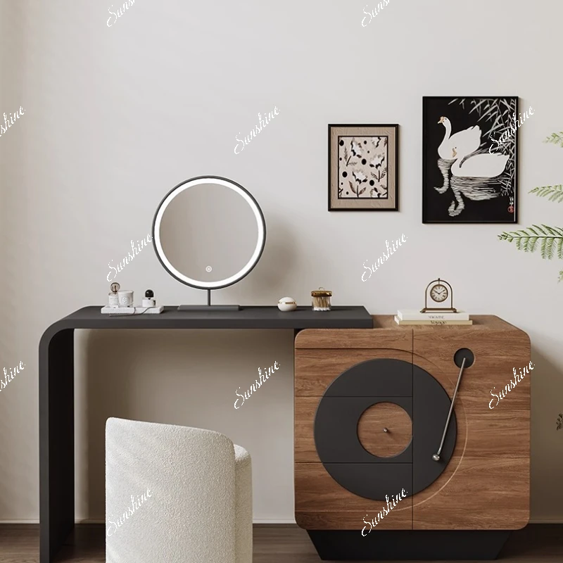 

Dresser small storage, integrated small apartment bedroom modern and simple, solid wood