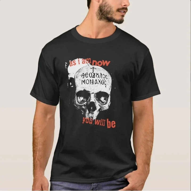 New 100% Cotton O-Neck Summer Short Sleeve Casual Mens T-shirt Corinthians 15:31 Christ Jesus Orthodox Skull T-Shirt Size S-5XL