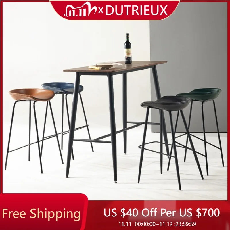 

Italian Nordic Bar Chairs Make Up Counter Luxury Designer Bar Stools Reception Sturdy Sillas Altas Para Barra Home Decoration
