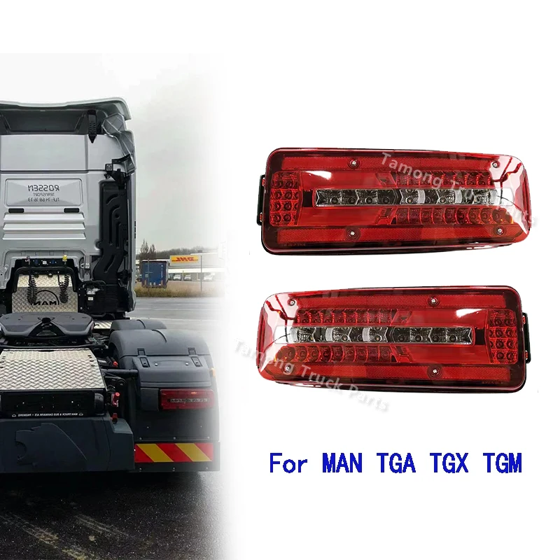 1 PCS FOR MAN TGX TGS TGL TGM TRUCK REAR LIGHT 81252256565 81252256564 81252256568 LED REAR COMBINATION LAMP