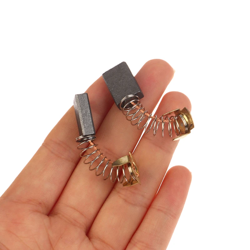 Brosse en carbone pour moteur, accessoires pour machine à couper et à polir, outil électrique, 303, 5x11x18mm, 10 pièces