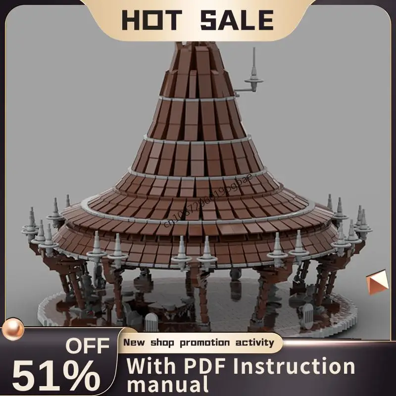 

New 3641Pcs Famous Star Battle Movie Moc Wookie Tree House Revenge Model Custom Puzzle Diy Creative Ideas Kid Toys Birthday Gift