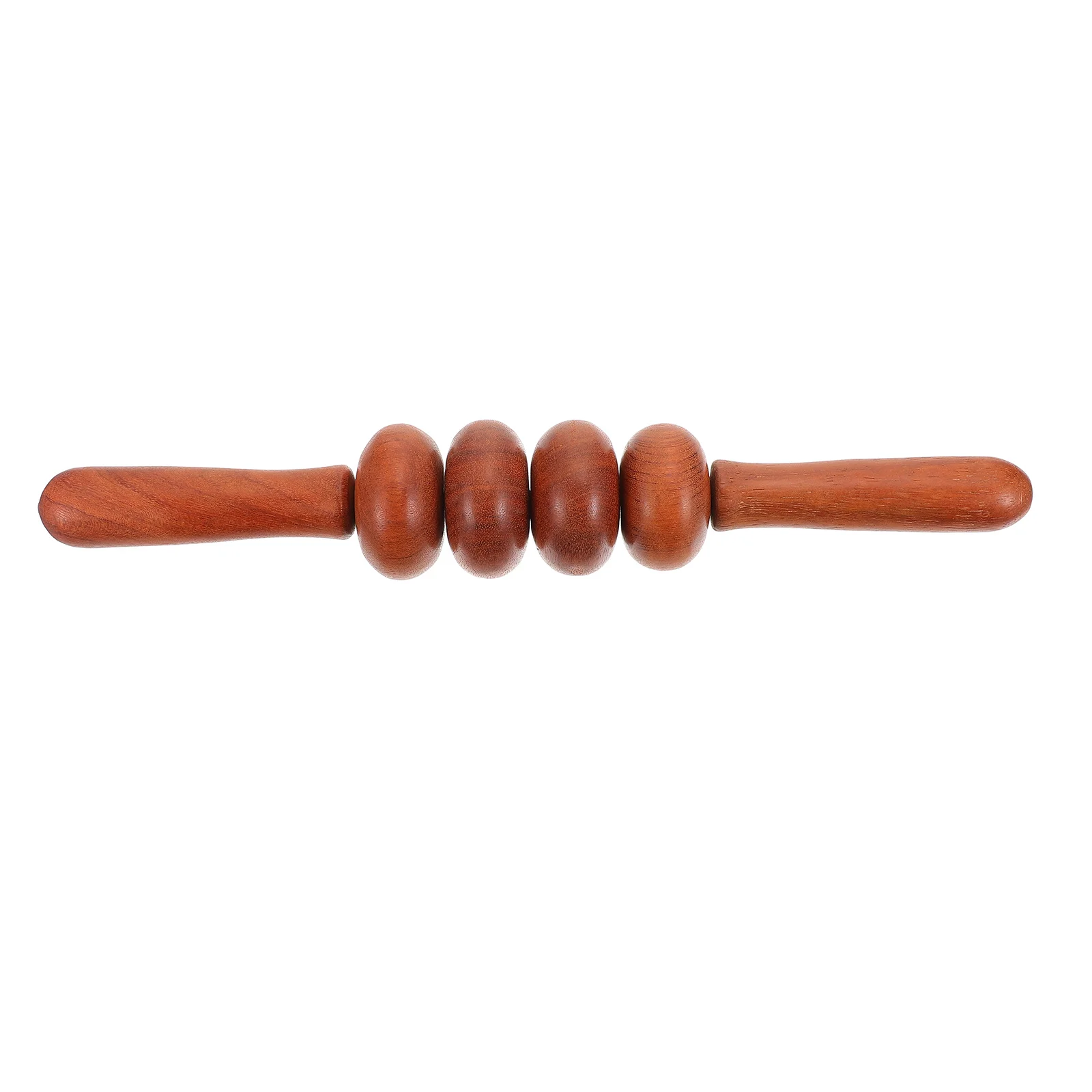 1Pcs Massage Roller Stick Wooden Body Muscle Massager Deep Relaxing Full-Body Muscle Roller Tool for Neck Back Calves