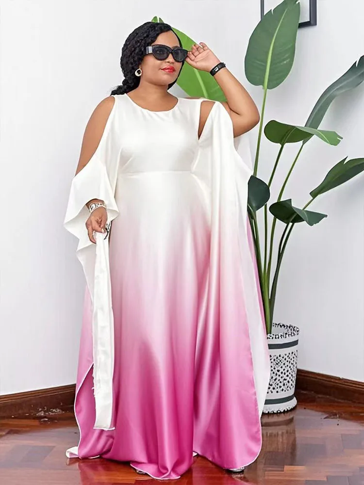 

Африканские вечерние платья для женщин Рамадан Ид Кафтан Бубу Дашики с принтом Длинное платье макси для свадебного гостя