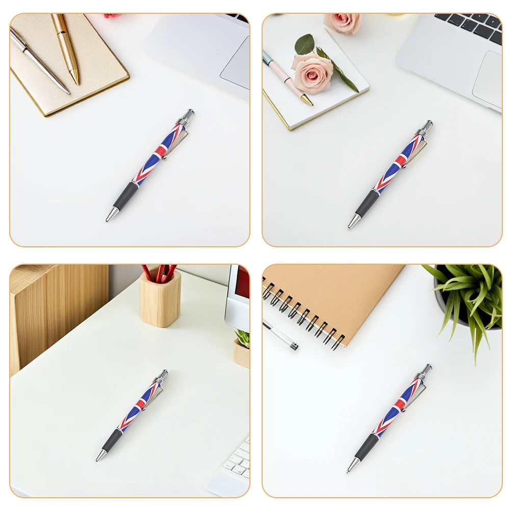 

10pcs Ballpoint Pens Patriotic American Flag Souvenir Memorial Day Party Favor For 4th Of July School Office Supplies