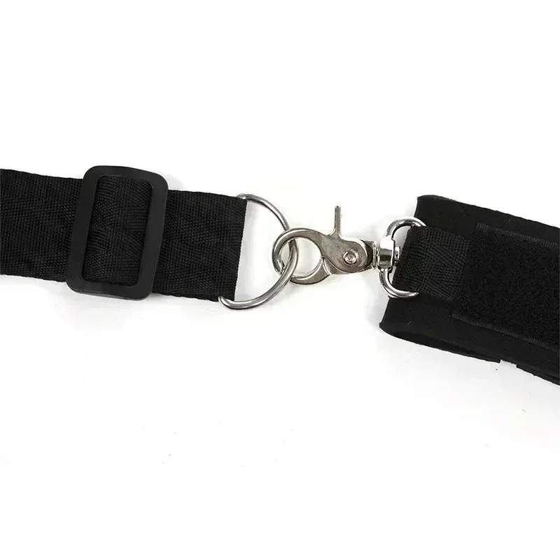 Bdsm عبودية مجموعة بواسطة الباب اليد الكاحل الأصفاد أصفاد مفتوحة قيود الساق حبل حزام نظام الجنس لعب للمرأة الأزواج الكبار 18