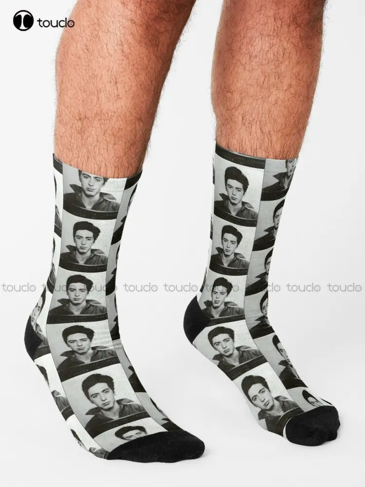 Al Pacino Mugshot Classic Art Socks Socks Womens 360° Digital Print Personalized Custom Unisex Adult Teen Youth Socks Streetwear