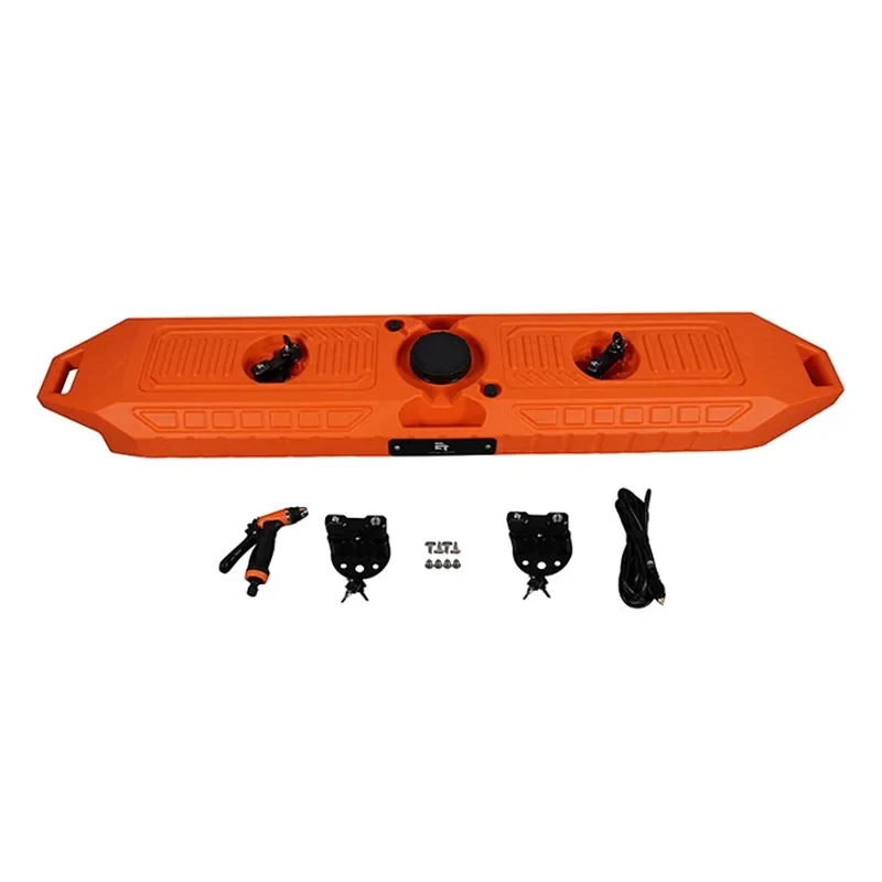 Car Travel Storage, Handheld Dispenser, Off-Road Truck, Black and Orange