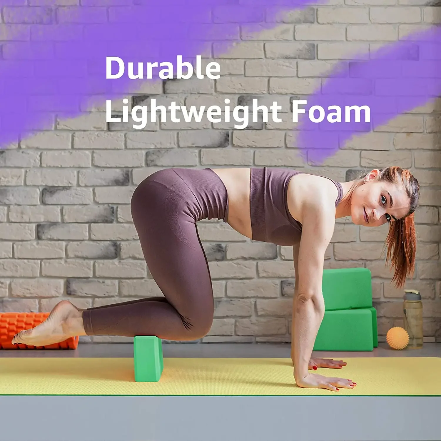 2/1PCS EVA Gym Blöcke Schaum Ziegel Training Übung Fitness Ausrüstung Dance Yoga Hilfs Werkzeug Stretching Körper Gestaltung – Detail 10