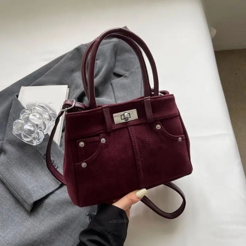 

X5XA Sophisticated Matte Texture Crossbody Bag Shoulder Bags For Fashion Enthusiasts