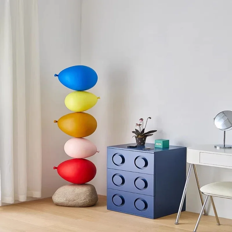 Balloon sculpture ornament floor-to-ceiling home decoration art sense soft decoration entrance living room