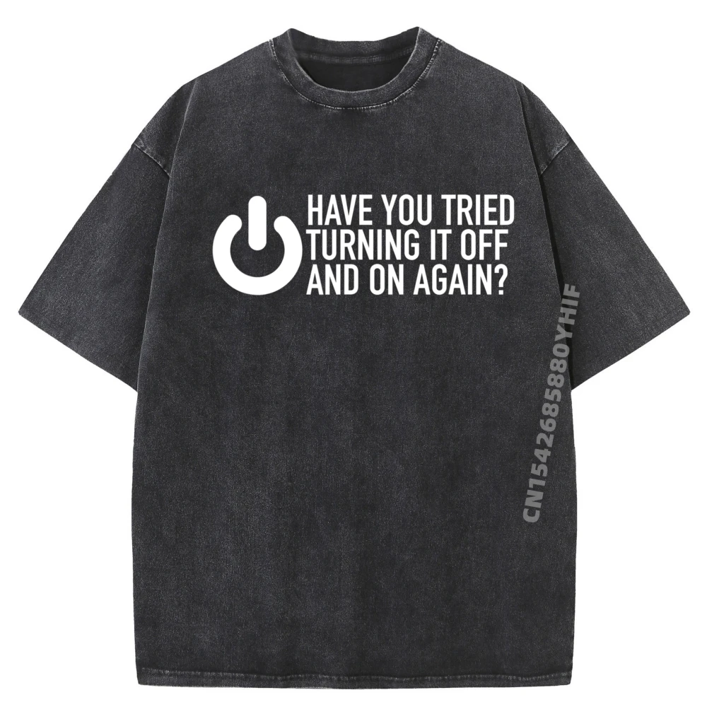 

Мужские модные футболки You Tried Turning It, осенние футболки с рисунком, женская уличная стираная футболка