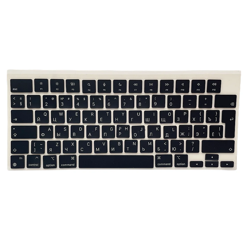 A2442 A2485 A2681 Keyboard Key cap Russian UK Layout for Macbook Pro A2442 A2485 A2681 M1 M2  keyboard keys Keycap