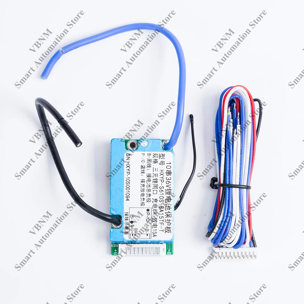 リチウムイオン電池マネージャープレート,nc温度保護,e-bms 10s,36v,42v,15a,60.5*32.5*9mm