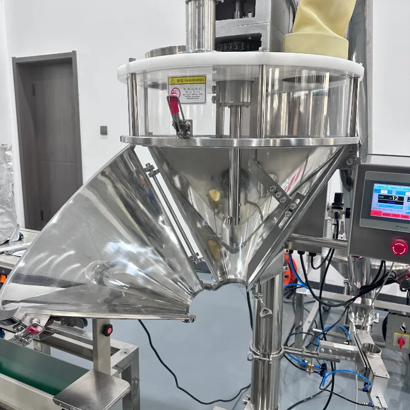 Semi Automatic Filler and Conveyor Packaging Machine Milk Powder Auger Filling Machine Auger Filling Machine