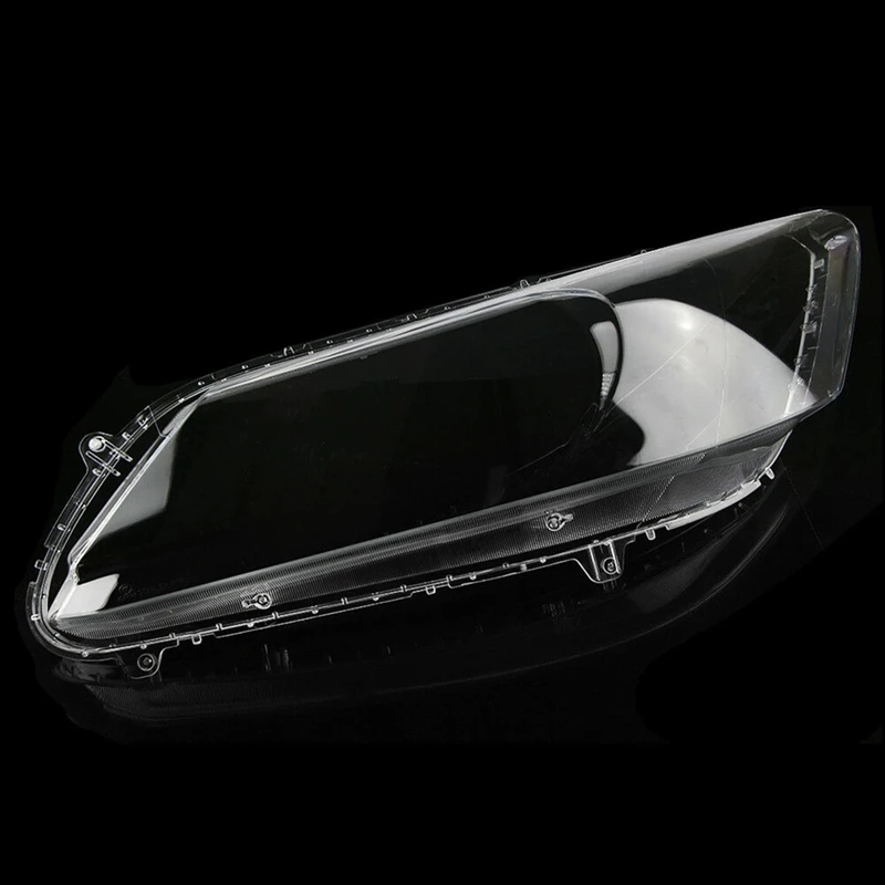 Side For 2013 2014 2015 Honda Accord Car Headlight Lens Cover Head Light Lamp Lampshade Front Auto Light Shell