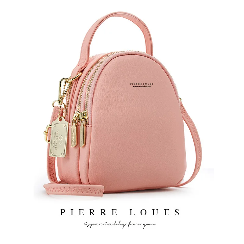 New Design Niche Cute Backpack Korean Version Solid Color Student Large Capacity Backpack Small Backpack