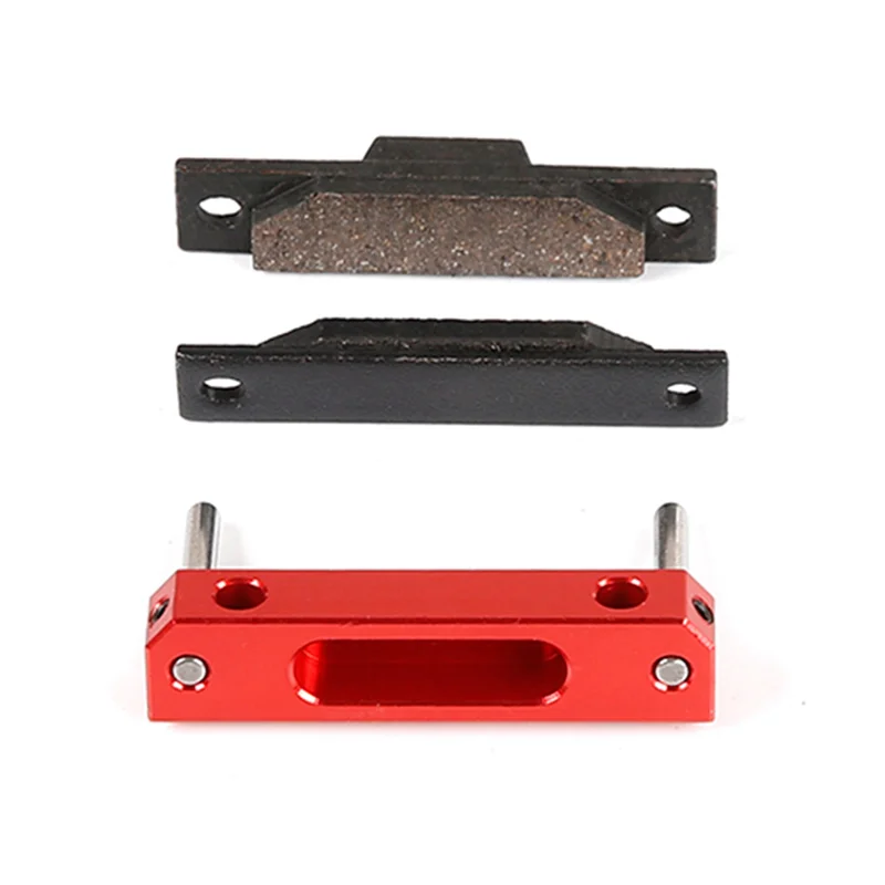 Juego de pastillas de freno de aleación CNC 2X para 1/5 HPI KM BAJA 5B SS RC CAR GAS PARTS 85201-Naranja