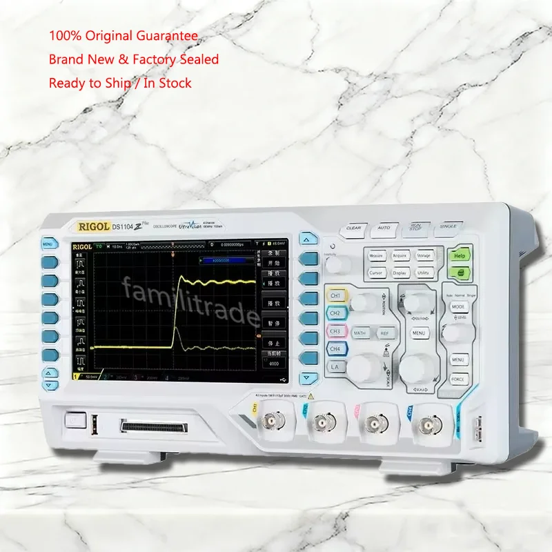 

1PC NEW Rigol MSO1104Z-S KIT - 100 MHz MSO with Waveform Gen. and Logic Probe (4 Analog In Stock Original Box#familitrade