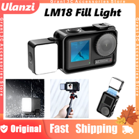 Ulanzi LM18 Mini LED Video Light Custom 5600K IPX5 Waterproof Underwater Fill Light for DJI Osmo Pocket3 Action Camera Accessory