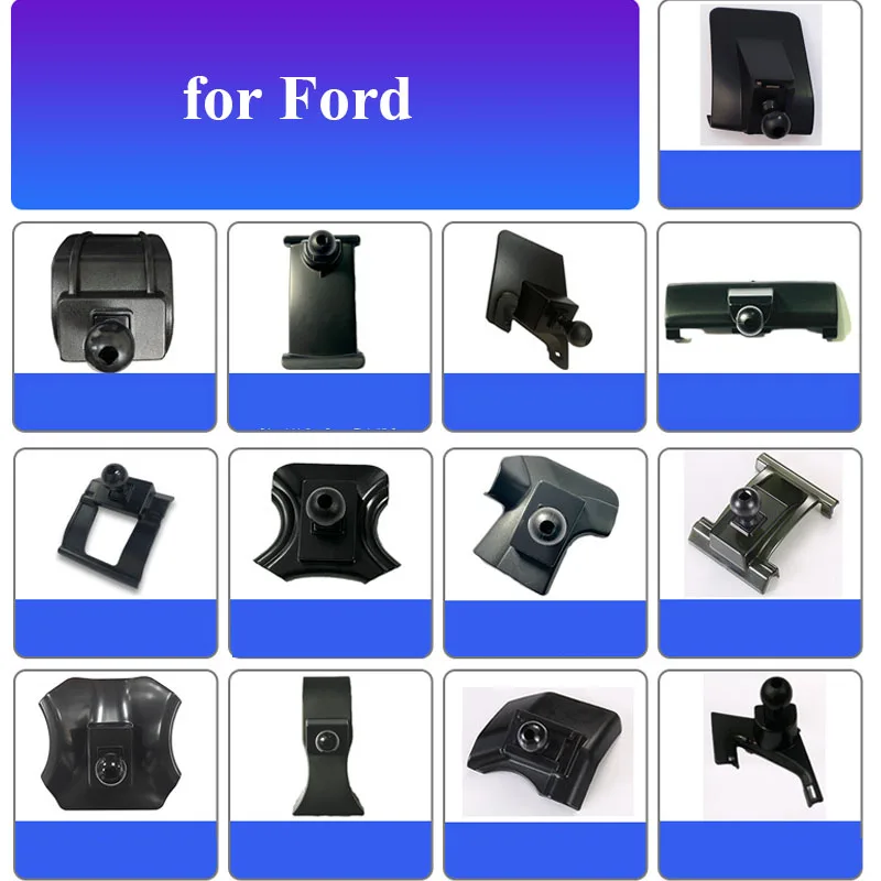 Car Mobile Phone Holder Navigation Bracket Dedicated Base For Ford Mustang Explorer F-150 Mondeo Escort Focus Kuga Territory