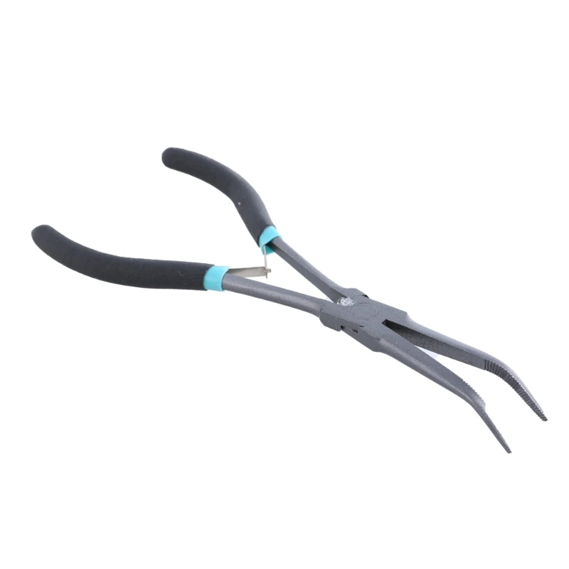 Professional Long Fishing Pliers with Spring Loaded Handle Comfortable Grip Dropship