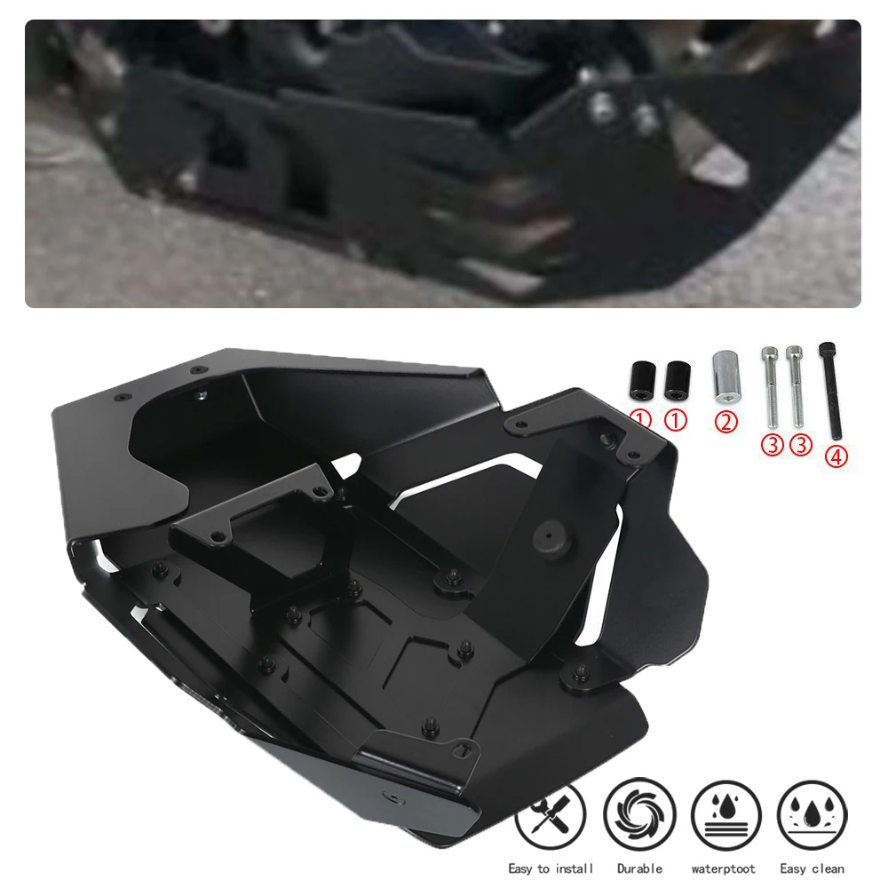 Motorcycle Engine Base Chassis Protection Cover Skid Plate For Yamaha MT09 FZ09 NIKEN TRACER 900 2014-2019 2020 2021 2022 2023