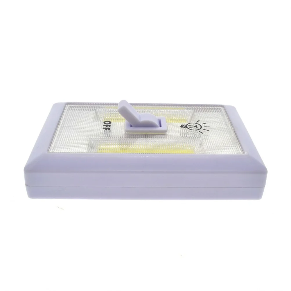 4 قطعة ضوء الجدار في الهواء الطلق Cob LED اللاسلكي تعمل ضوء الليل للمنزل المطبخ غرفة نوم عمر طويل 10000 ساعة سهلة التركيب #4