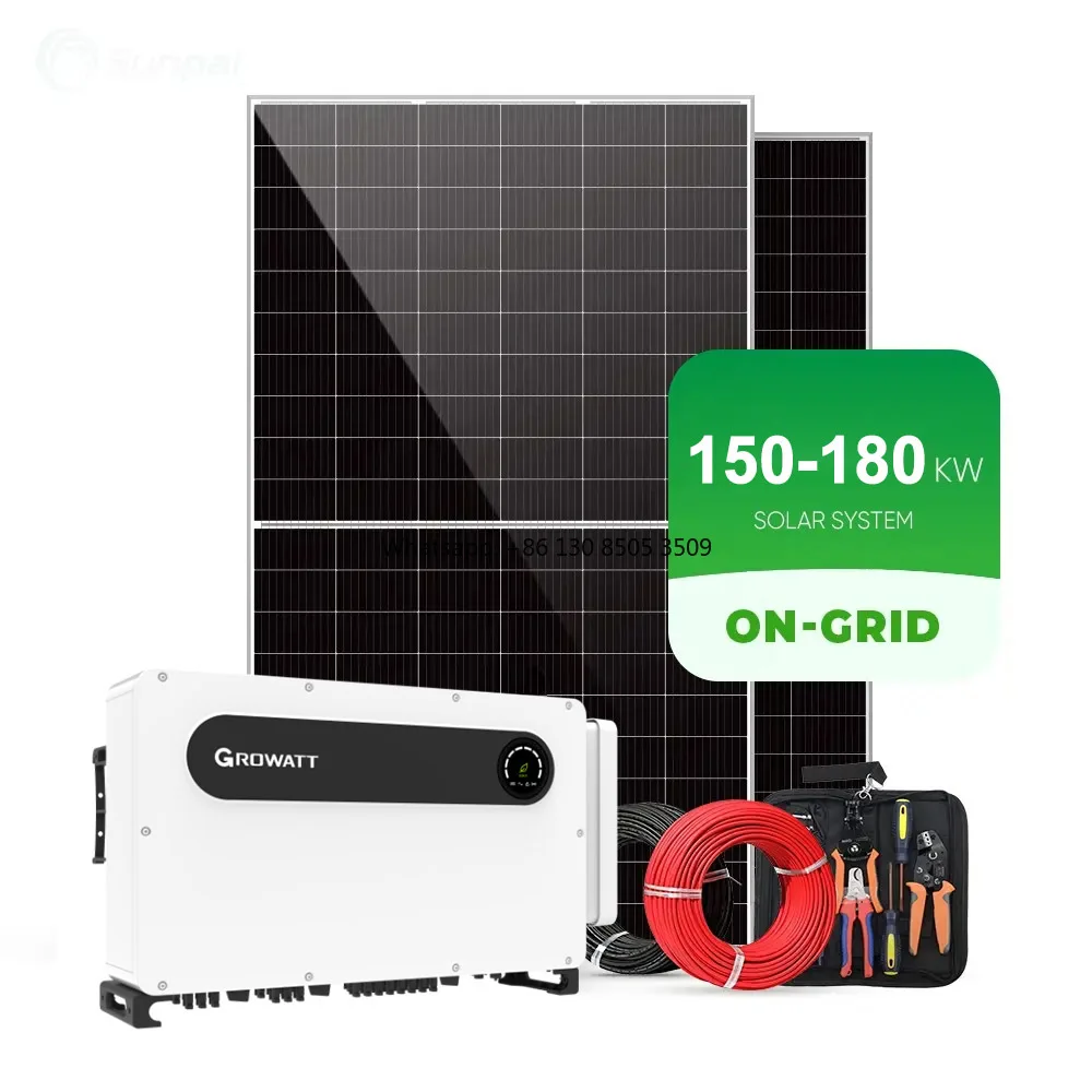 50kw 100kw 200kw 500kw Solar Panel Power Energy Solar System on Grid Industrial Power Saving Solutions System