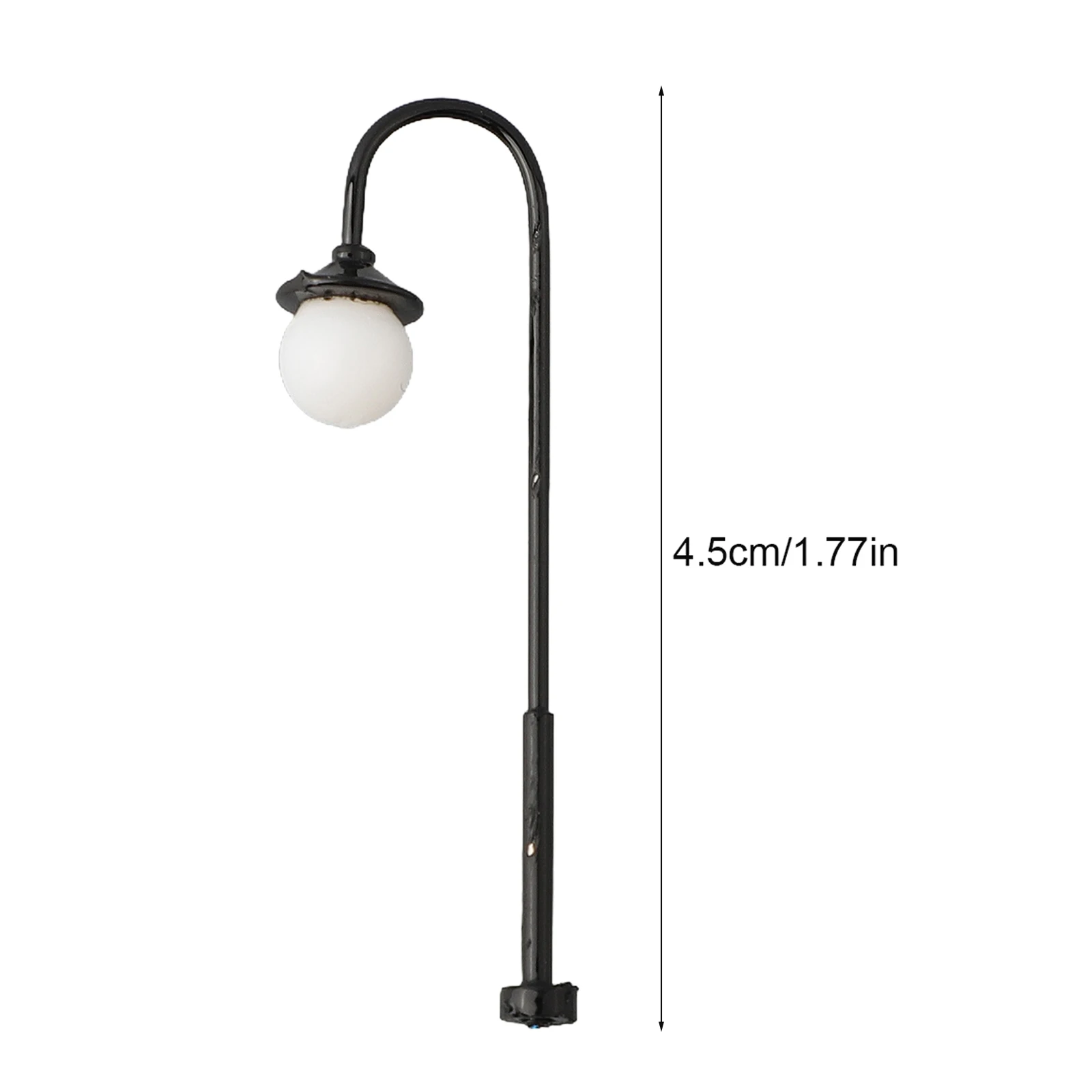 Model Lights Complete Lamps Model Railway Led Street Lights With Wires And LEDs 10 Lamps 10 Resistors Brand New