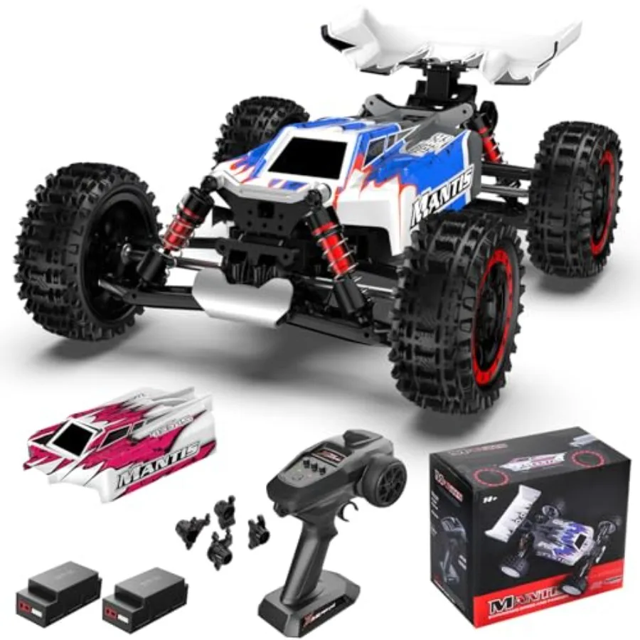 

1:16 Brushless Remote Control Cars Max 62mph Off-Road All Terrain Electric RC Truck 4WD RC Monster Truck with 2.4 GHz Remote Co