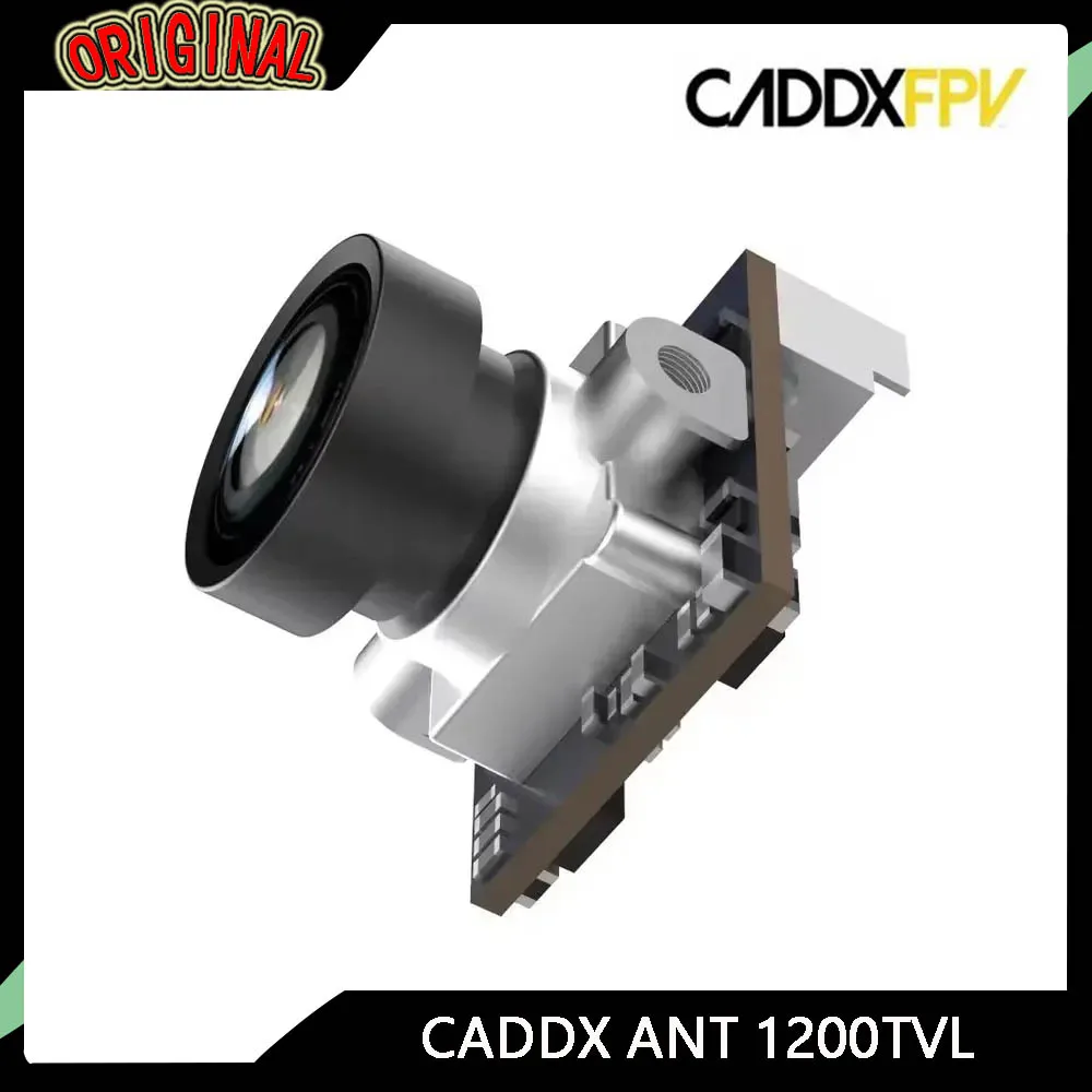 

FPV камера CADDX ANT 1200TVL | Объектив 1,8 мм, глобальный WDR, низкая задержка — для гоночных дронов Tinywhoop и FPV